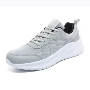 Pickupshoe Men Fashion Breathable Lightweight Plus Size Sneakers