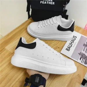 Pickupshoe Men Fashion Thick Sole Breathable Lightweight Sneakers