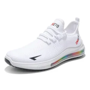 Pickupshoe Men'S Casual Rainbow Bottom Air Cushion Running Sneakers