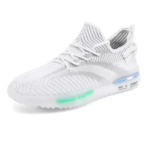 Pickupshoe Men'S Fashion Jelly Sole Running Sneakers