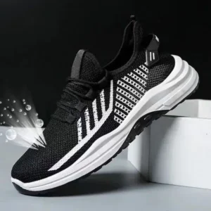 Pickupshoe Men Casual Breathable Lightweight Running Sneakers