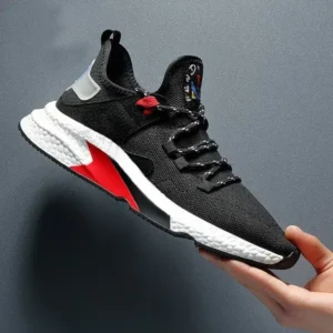 Pickupshoe Men'S Fashion Breathable Mesh Sneakers